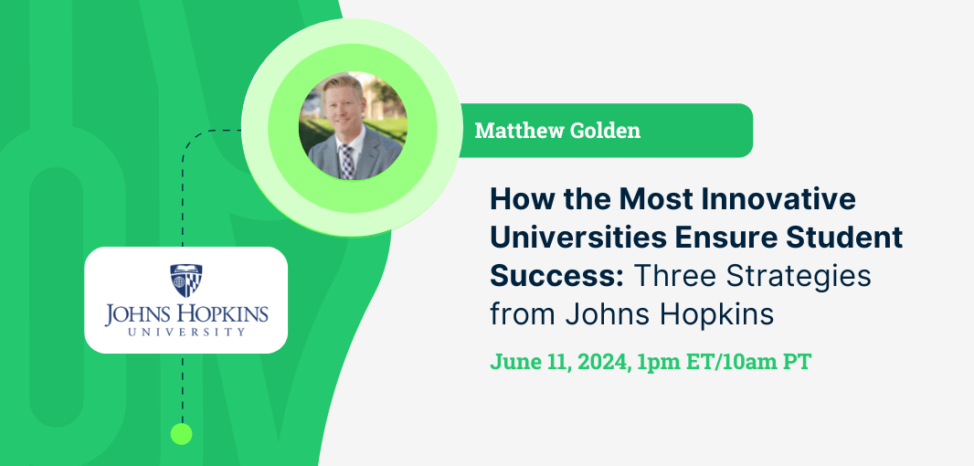 John Hopkins Student Success Webinar